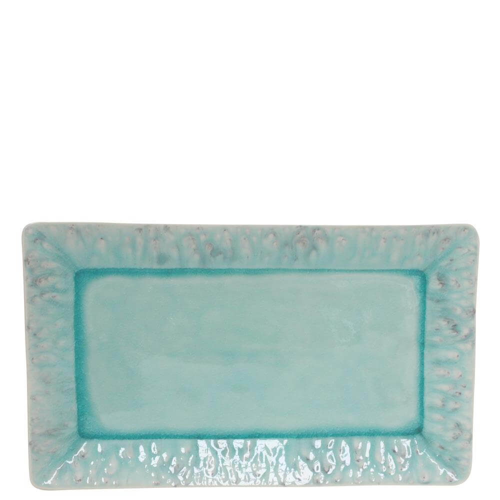 Costa Nova Madeira Blue Extra Large Rectangular Tray